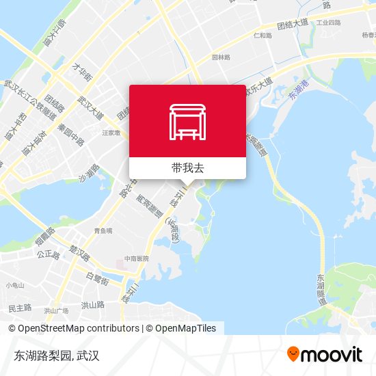 东湖路梨园地图