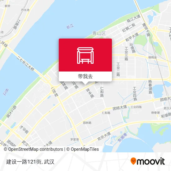 建设一路121街地图
