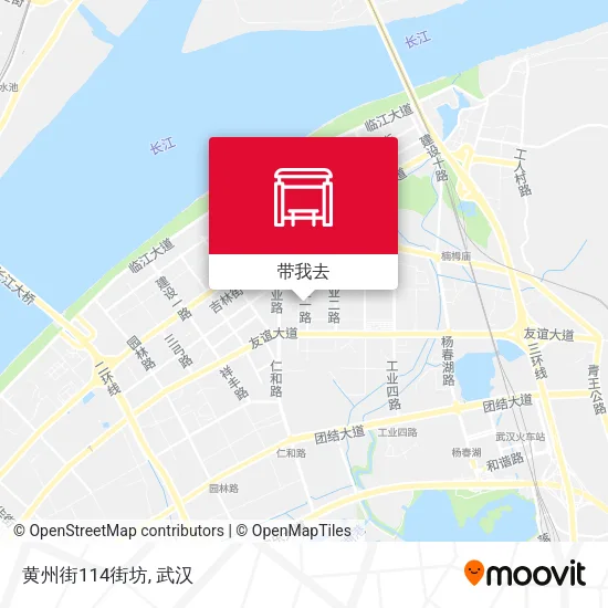 黄州街114街坊地图