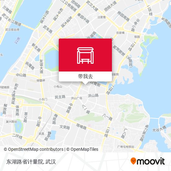 东湖路省计量院地图