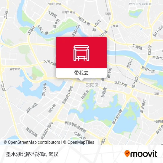 墨水湖北路冯家畈地图