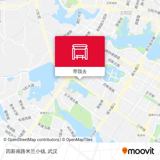 四新南路米兰小镇地图