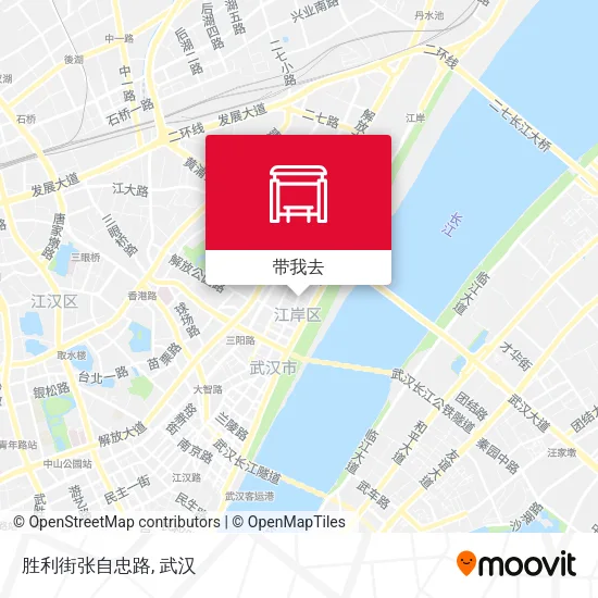 胜利街张自忠路地图