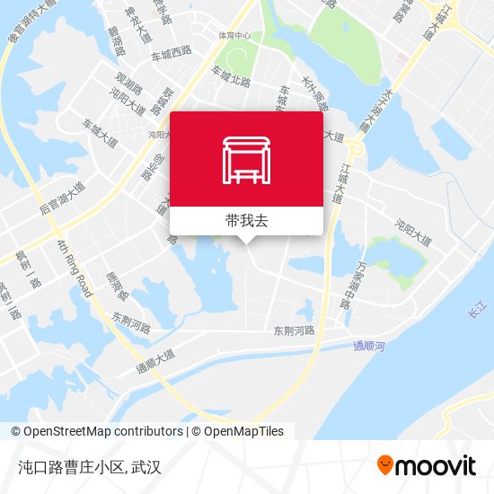 沌口路曹庄小区地图