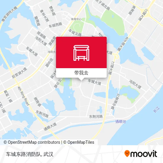 车城东路消防队地图
