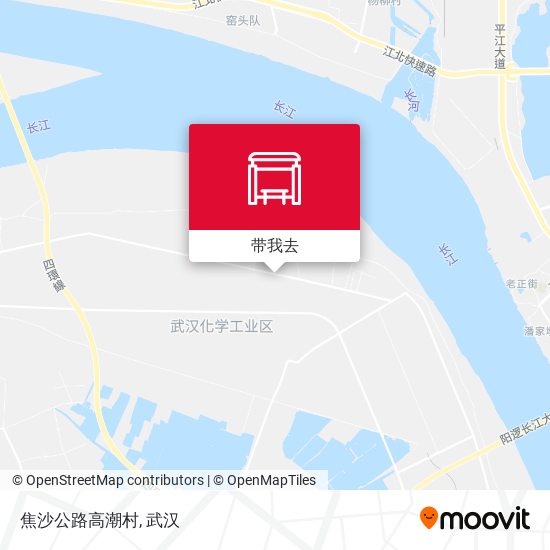 焦沙公路高潮村地图
