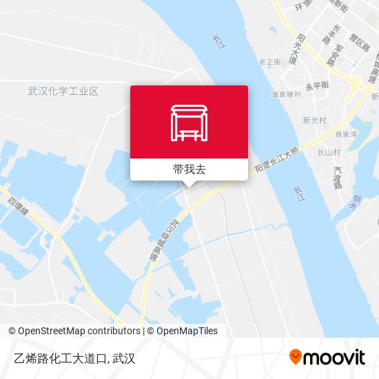 乙烯路化工大道口地图