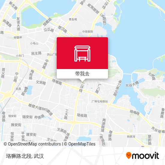 珞狮路北段地图
