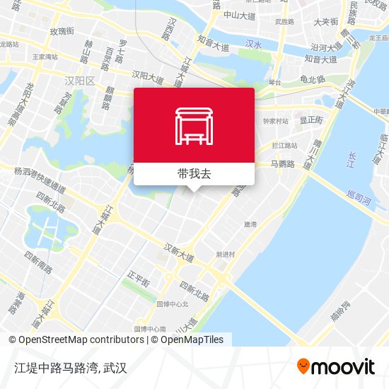 江堤中路马路湾地图