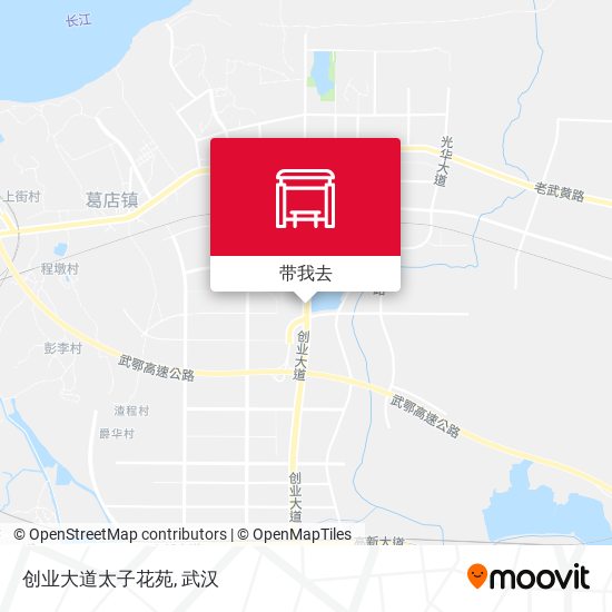 创业大道太子花苑地图
