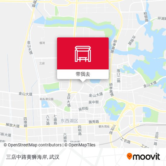 三店中路黄狮海岸地图