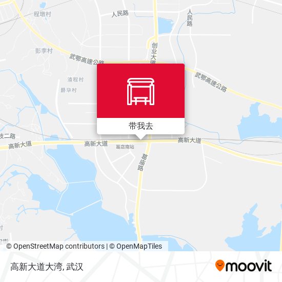 高新大道大湾地图