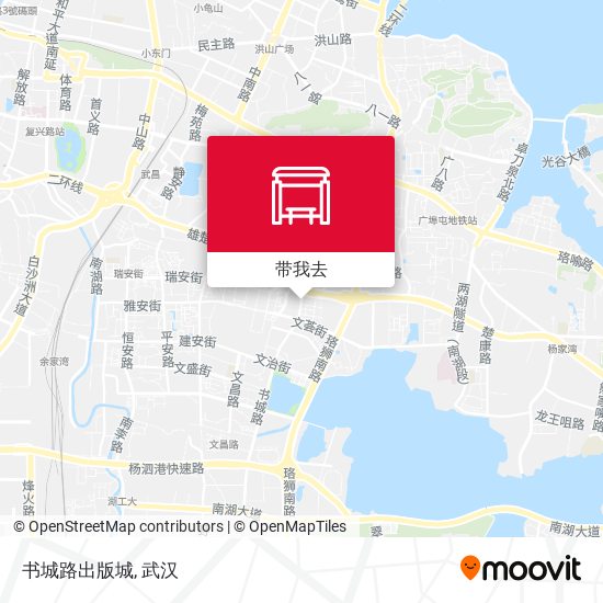 书城路出版城地图