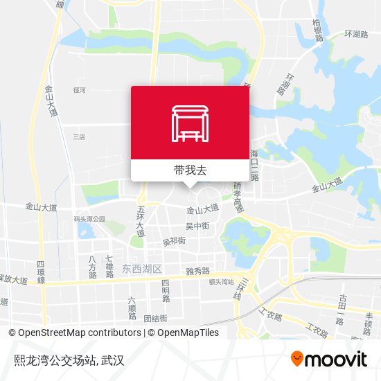 熙龙湾公交场站地图