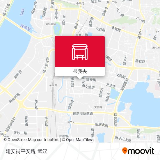 建安街平安路地图