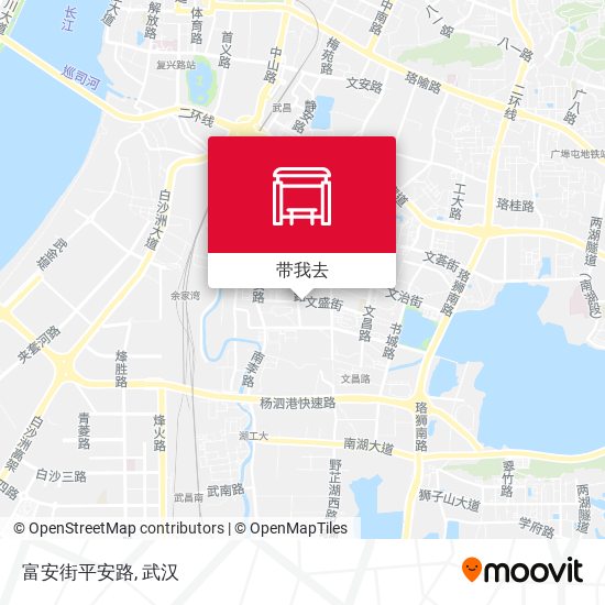 富安街平安路地图