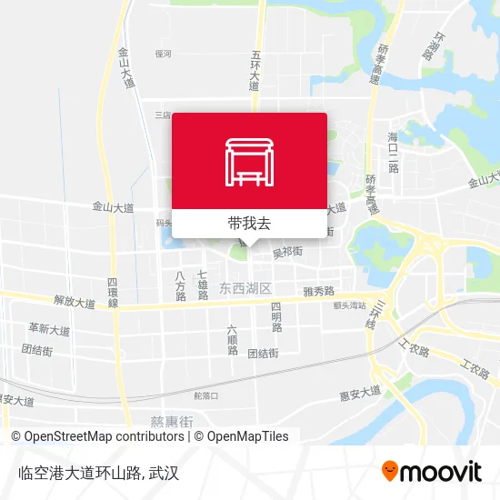 临空港大道环山路地图