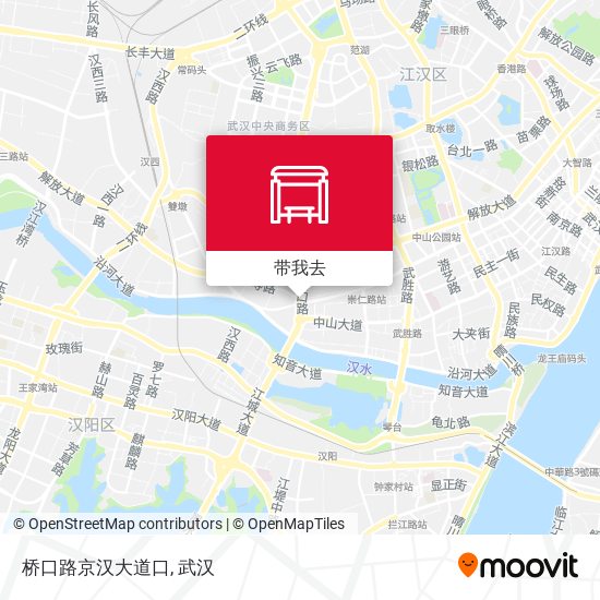 桥口路京汉大道口地图