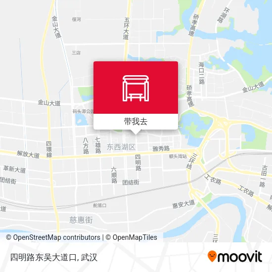 四明路东吴大道口地图