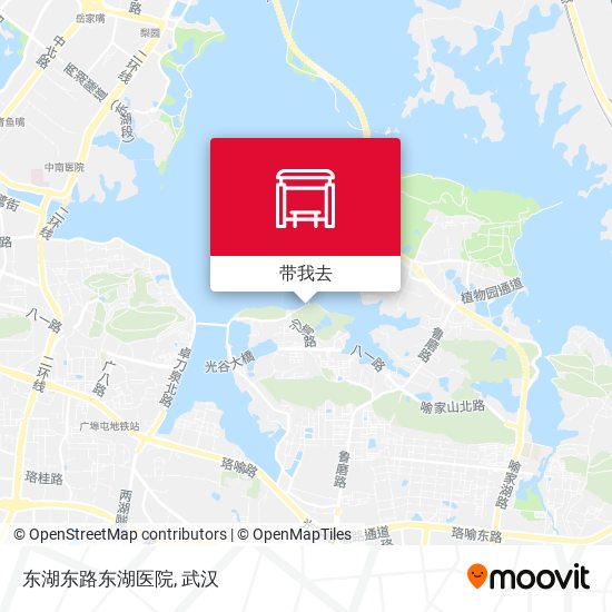 东湖东路东湖医院地图