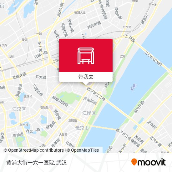 黄浦大街一六一医院地图
