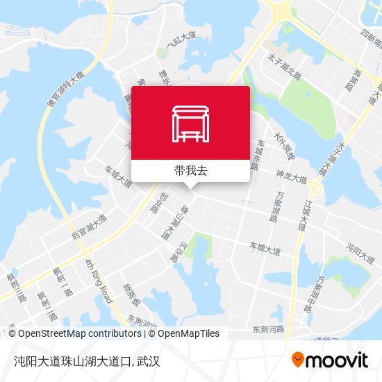 沌阳大道珠山湖大道口地图