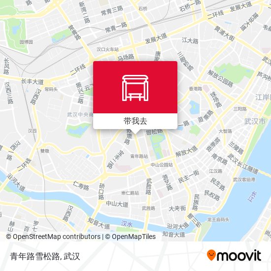 青年路雪松路地图