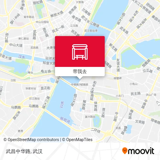 武昌中华路地图