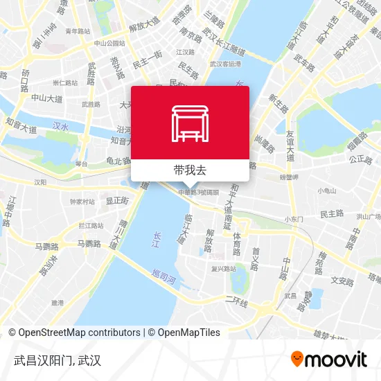 武昌汉阳门地图