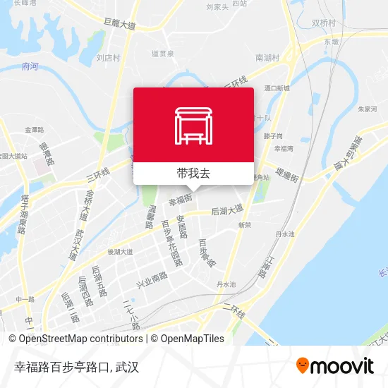 幸福路百步亭路口地图