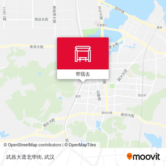 武昌大道北华街地图