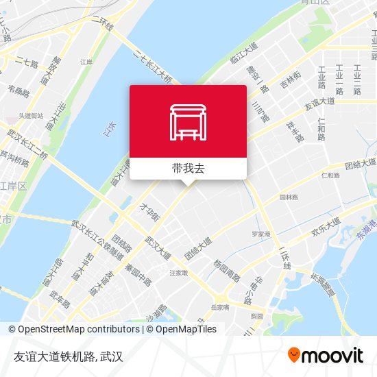 友谊大道铁机路地图