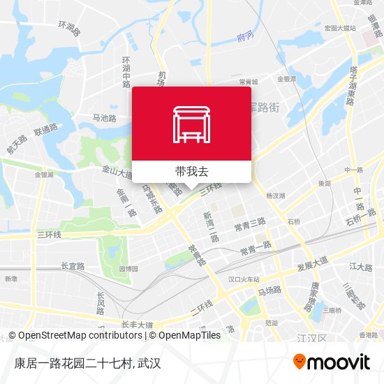 康居一路花园二十七村地图