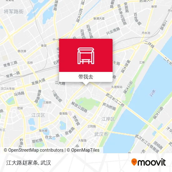 江大路赵家条地图