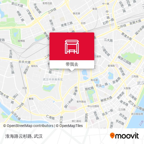 淮海路云杉路地图