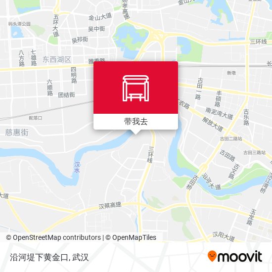 沿河堤下黄金口地图