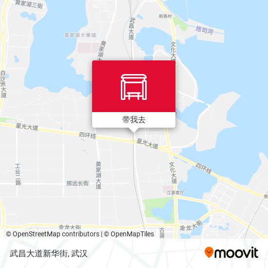 武昌大道新华街地图