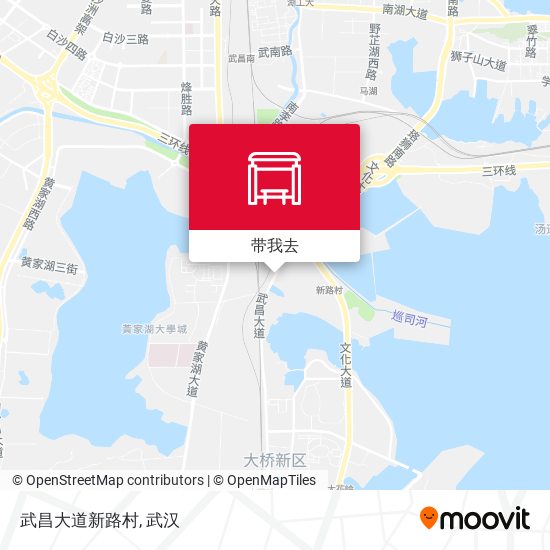武昌大道新路村地图