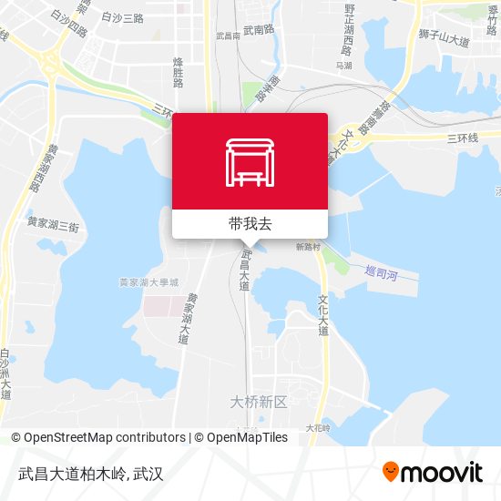 武昌大道柏木岭地图