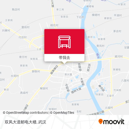 双凤大道邮电大楼地图