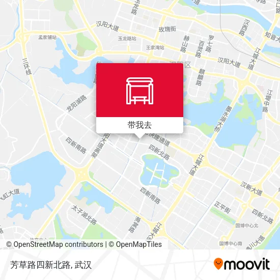 芳草路四新北路地图