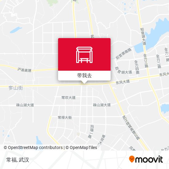 常福地图