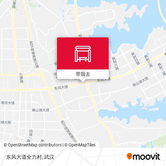 东风大道全力村地图