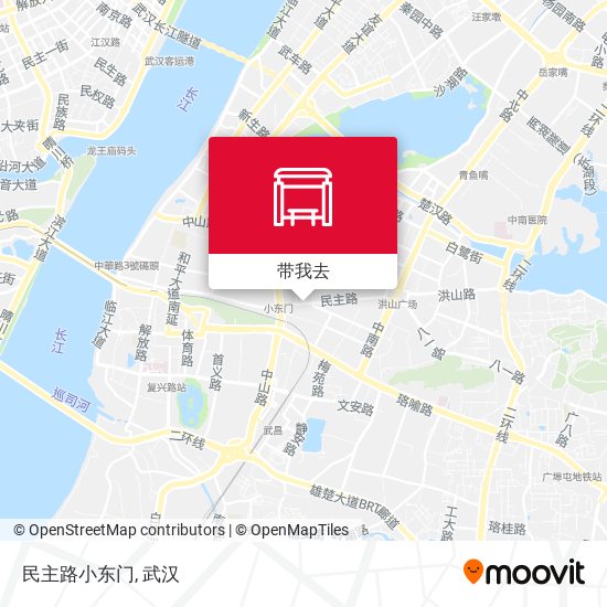 民主路小东门地图