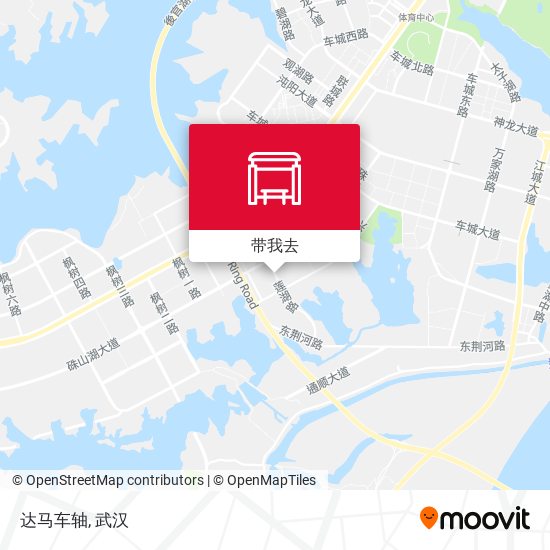 达马车轴地图