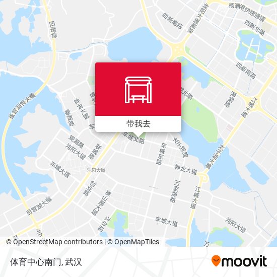 体育中心南门地图