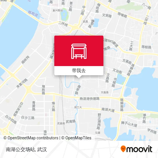 南湖公交场站地图