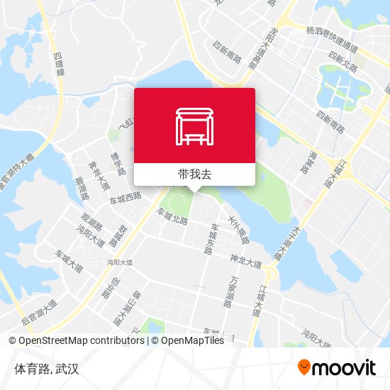 体育路地图