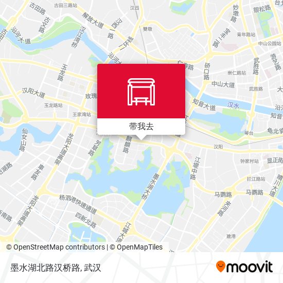 墨水湖北路汉桥路地图