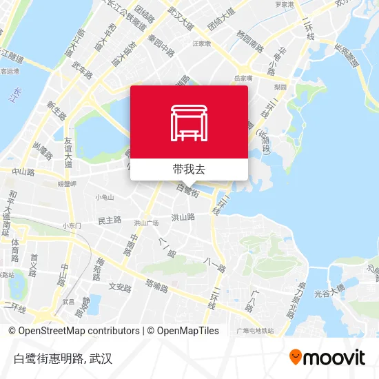 白鹭街惠明路地图